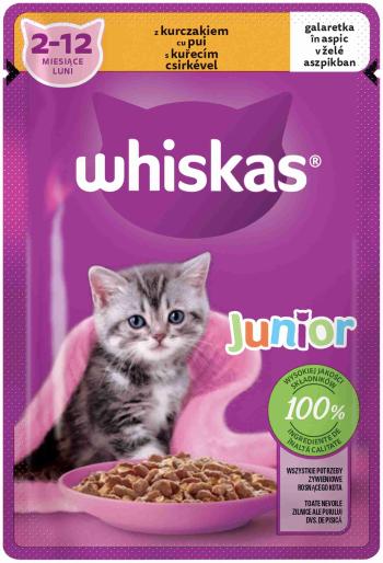 WHISKAS Kapsička Junior s Kuracím v želé 85G