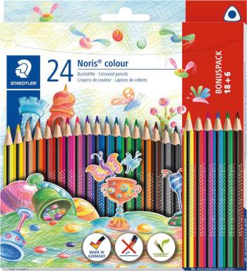 Staedtler farebná ceruzka Noris trojhranná  187 C18P1 triedená (nie je možný výber farieb) 1 ks