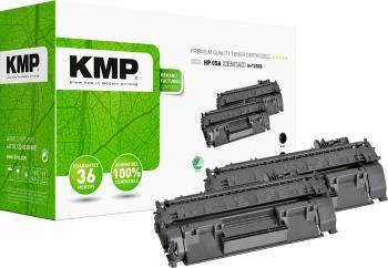 KMP H-T235D toner Dual náhradný HP HP 05A (CE505A) čierna  kompatibilná sada 2 ks. tonera