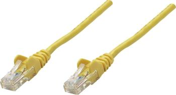 Intellinet 735469 RJ45 sieťové káble, prepojovacie káble CAT 6 S/FTP 2.00 m žltá pozlátené kontakty 1 ks