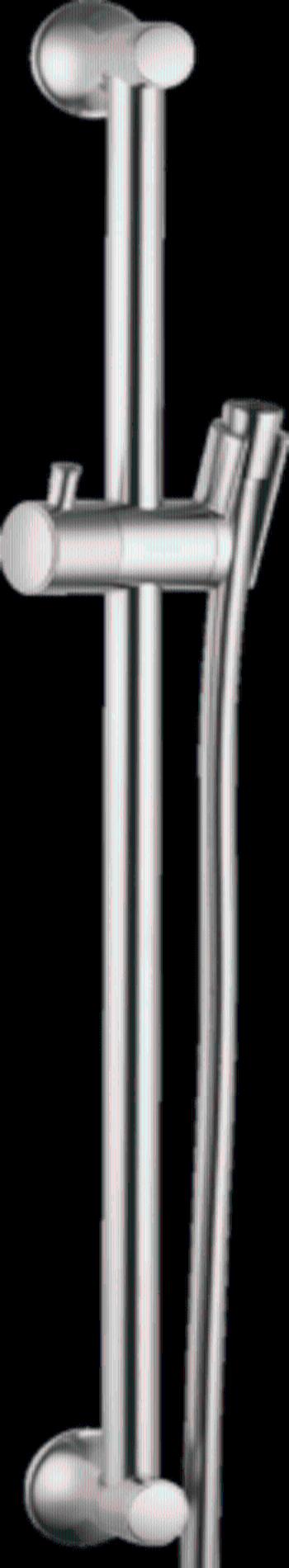 Sprchová tyč Hansgrohe Unica so sprchovou hadicou kartáčovaný nikel 27617820