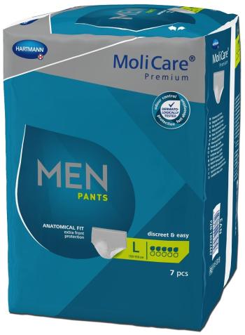 MoliCare Premium men pants 5 kvapiek L inkontinenčné naťahovacie nohavičky 7 ks