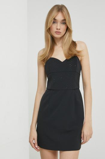 Šaty Blugirl Blumarine čierna farba, mini, priliehavá