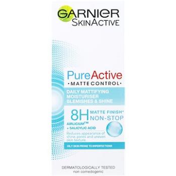 GARNIER Skin Naturals Pure Active zmatňujúci hydratačný krém, 50 ml (3600541609570)