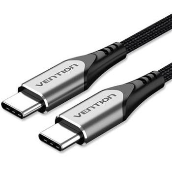 Vention Type-C (USB-C) 2.0 (M) to USB-C (M) Cable 1.5 M Gray Aluminum Alloy Type (TADHG)