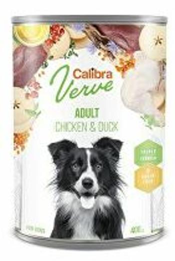 Calibra Dog Verve konz.GF Adult Chicken&Duck 400g + Množstevná zľava