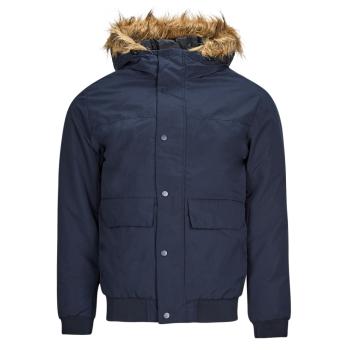 Jack & Jones  JJCHAMP BOMBER JACKET FUR  Parky Námornícka modrá