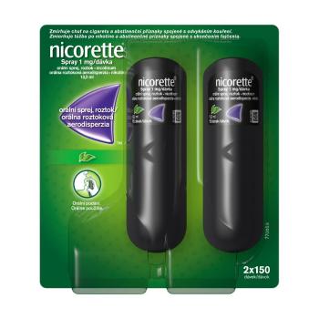 Nicorette Spray 1 mg/dávka aer.ora.2 x 13,2 ml/150dávok