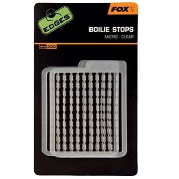 FOX Edges Boilie Stops Micro Clear 200 ks (5055350251034)
