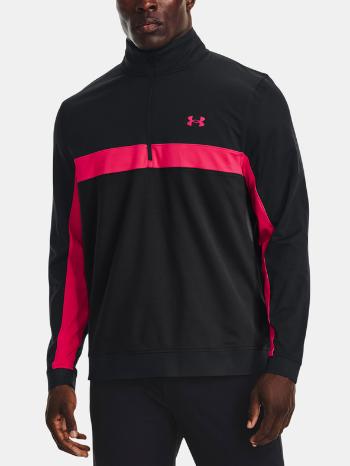 Under Armour UA Storm Midlayer 1/2 Zip Mikina Čierna Ružová