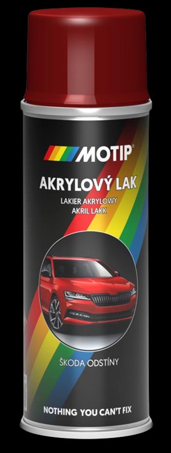 AUTOSPREJ ŠKODA - Farba na auto v spreji AC8530 - červená papriková II. 0,2 L