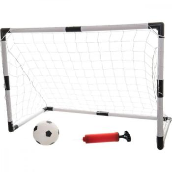 TEDDIES BRANKA FUTBALOVA 2V1 + LOPTA PLAST V KRABICI 43X24X16CM /00311344/