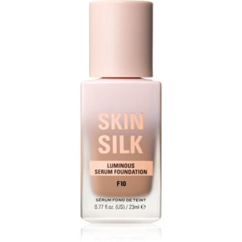 Makeup Revolution Skin Silk Serum Foundation ľahký make-up s rozjasňujúcim účinkom odtieň F10 23 ml