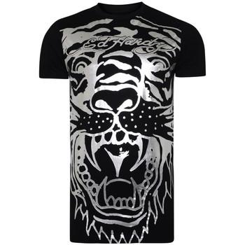 Ed Hardy  Tričká s krátkym rukávom Big-tiger t-shirt  Čierna