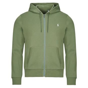 Polo Ralph Lauren  SWEATSHIRT ZIPPE EN DOUBLE KNIT TECH  Mikiny Kaki