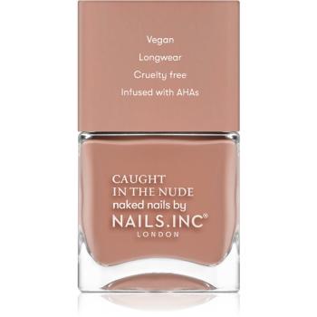 Nails Inc. Caught in the nude lak na nechty odtieň Turks and caicos beach 14 ml