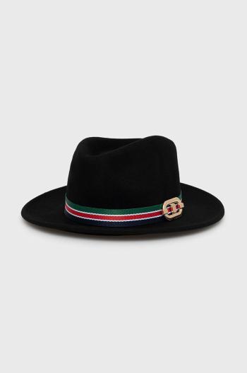 Vlnený klobúk Aldo Wendanad čierna farba, vlnený