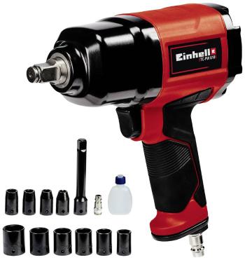 Einhell TC-PW 610 4138960 pneumatický rázový skrutkovač  Točivý moment (max.): 610 Nm