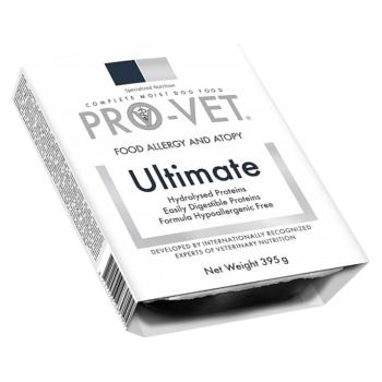 PRO-VET Ultimate paštéta pre psov s potravinovými alergiami 395 g