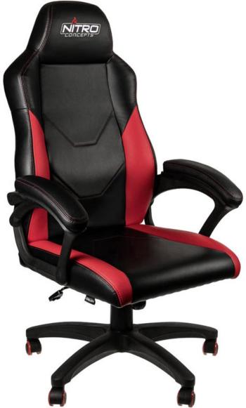 Nitro Concepts C100 herné stoličky čierna, červená