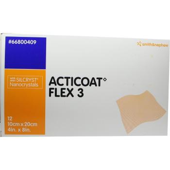ActiCoat Flex 3 s nanokryštalickým striebrom krytie na rany 10x20 cm 12 ks