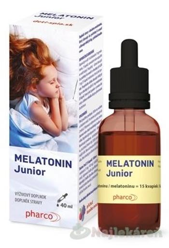 Pharco MELATONIN Junior kvapky, príchuť lesného ovocia 40 ml