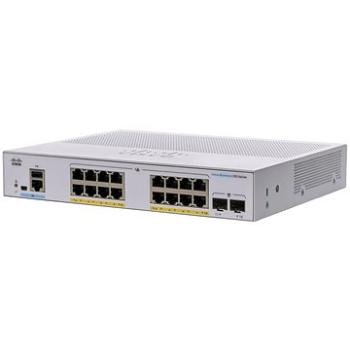 CISCO CBS350 Managed 16-port GE, PoE, Ext PS, 2× 1 G SFP (CBS350-16P-E-2G-EU)