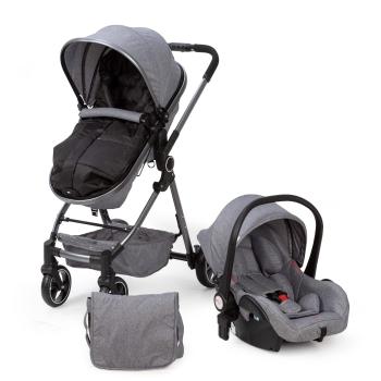 Babify City Plus 3-v-1, kočík, športový kočík, autosedačka R44 /04, skupina 0 +, bezpečnostný pás