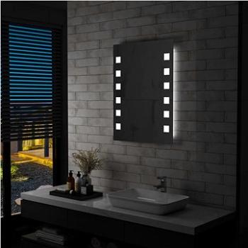Kúpeľňové nástenné zrkadlo s LED osvetlením 60 × 80 cm (144700)