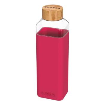 Quokka Storm sklenená fľaša 700 ml, maroon