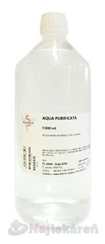 Aqua purificata - FAGRON v plastové liekovke 1l