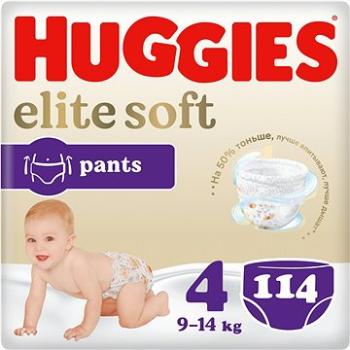HUGGIES Elite Soft Pants veľkosť 4 (114 ks) (BABY19337s3)