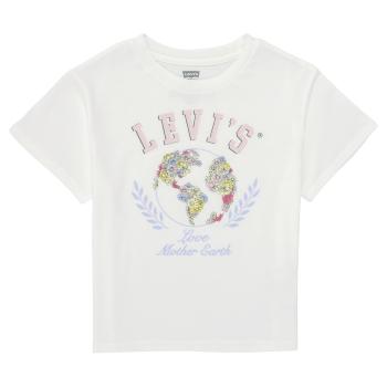 Levis  EARTH OVERSIZED TEE  Tričká s krátkym rukávom Biela