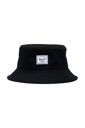 Klobúk Herschel Norman Bucket Hat čierna farba, bavlnený