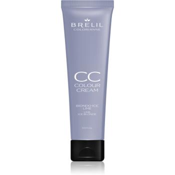 Brelil Numéro CC Colour Cream farbiaci krém pre všetky typy vlasov odtieň Lime Ice Blonde 150 ml