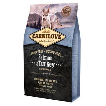 CARNILOVE Salmon & Turkey granuly pre šteňatá 1 ks, Hmotnosť balenia: 4 kg