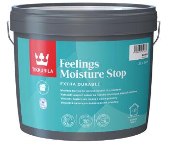 TIKKURILA FEELINGS MOISTURE STOP - Náter proti vlhkosti transparentná 3 L