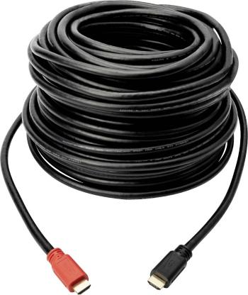 Digitus HDMI prepojovací kábel #####HDMI-A Stecker, #####HDMI-A Stecker 40.00 m čierna AK-330105-400-S pozlátené kontakt