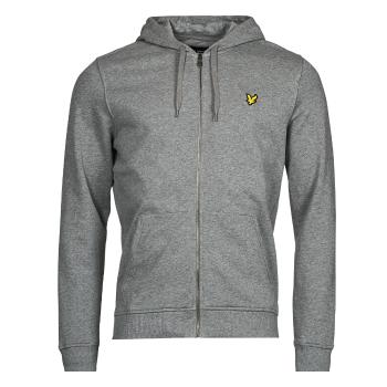 Lyle & Scott  Zip Through Hoodie  Mikiny Šedá