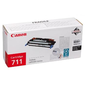 Canon originál toner CRG711, black, 6000str., 1660B002, Canon LBP-5300, O, čierna