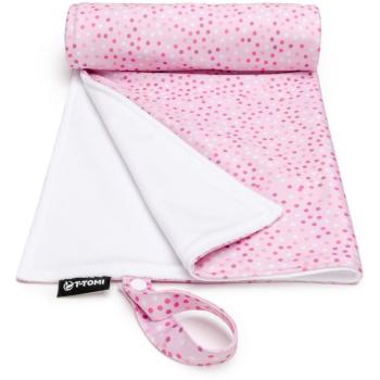 T-TOMI Changing Pad Pink Dots prateľná prebaľovacia podložka 50 x 70 cm 1 ks