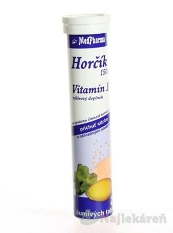 MedPharma HORČÍK 150MG+B6 20eff