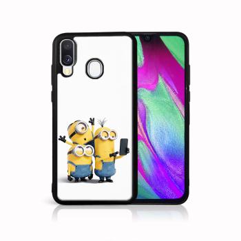 MY ART Ochranný kryt Samsung Galaxy A40 MINIONS SELFIE (022)