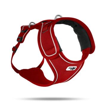 CURLI Postroj pre psov Belka Red S, 15-25 kg