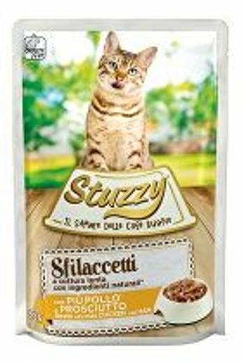 Stuzzy Cat kapsička Adult ham 85G + Množstevná zľava