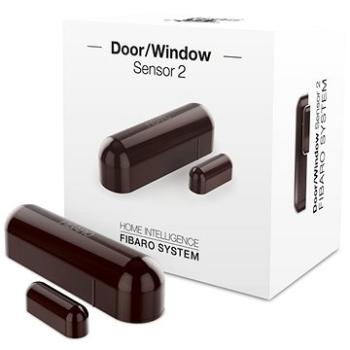 FIBARO Senzor na okná a dvere 2 hnedý (FGDW-002-7)