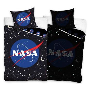 Carbotex Bavlnené obliečky NASA Vesmír svietiace, 140 x 200 cm, 70 x 90 cm 