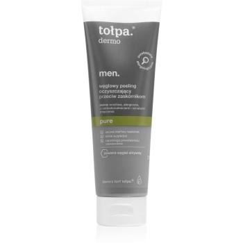 Tołpa Dermo Men Pure čistiaci peeling proti čiernym bodkám 100 ml