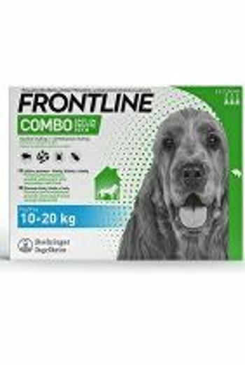 FRONTLINE COMBO spot-on pre psov M (10-20kg)-3x1,34ml VÝPREDAJ
