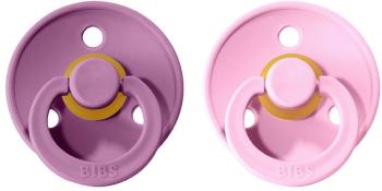 Bibs Colour Cumlíky z prírodného kaučuku, veľkosť 2, Lavender/Baby Pink 2 ks